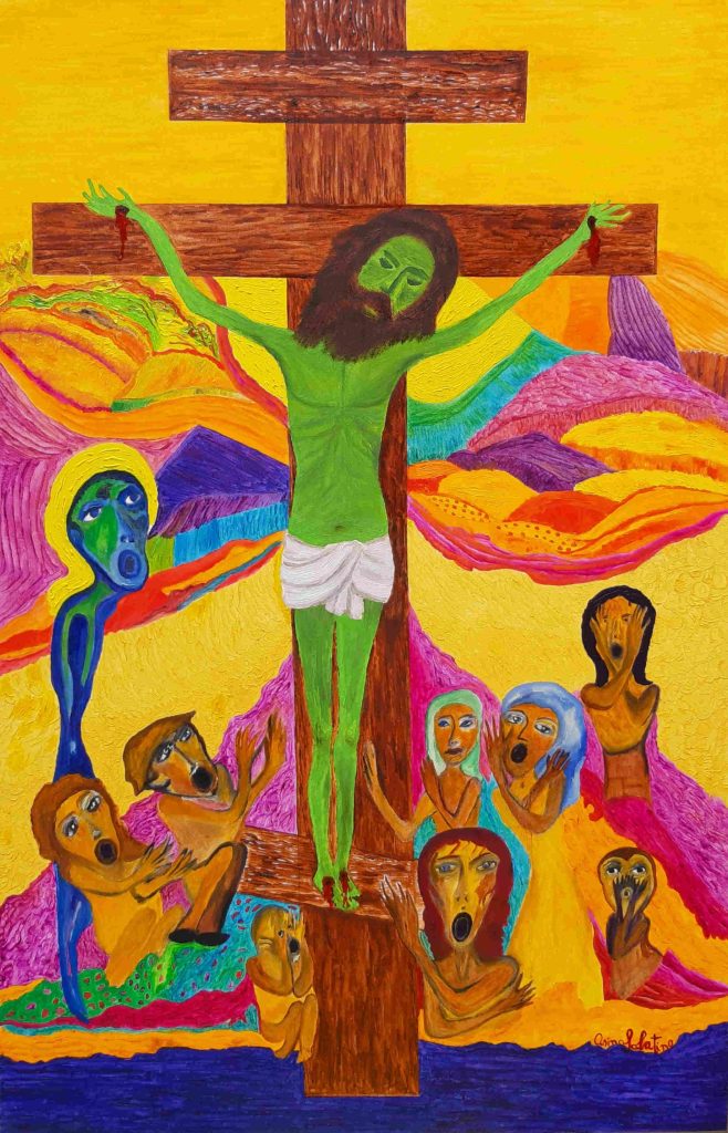 Il Cristo Verde. Il Cristo delle Campagne Violate. Il Cristo dei Contadini affamati.