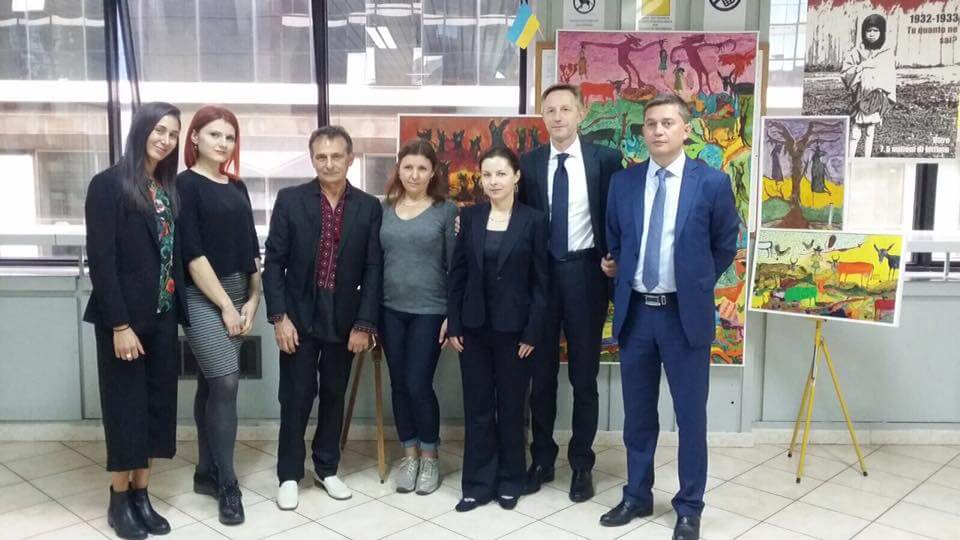 Incontro con Sabatino Scia al Consolato Generale d’Ucraina a Napoli, 3 novembre 2017